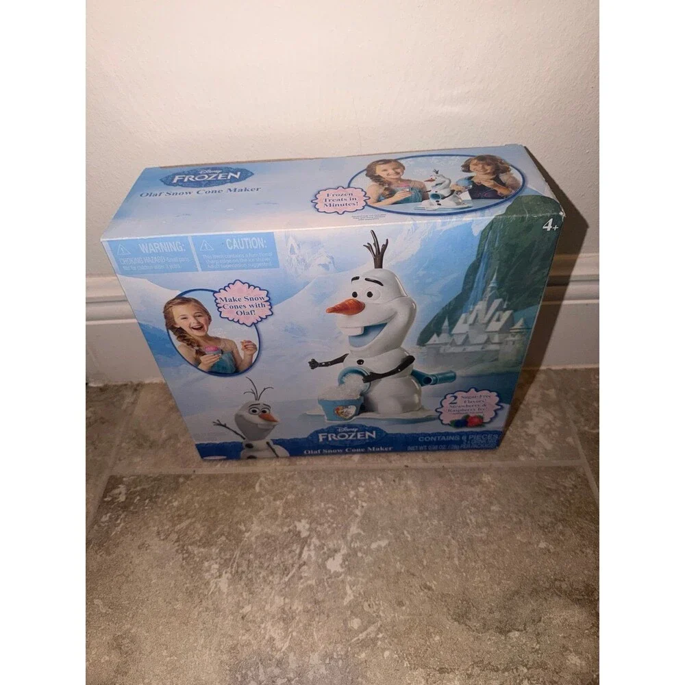 Disney Frozen Olaf Snow Cone Maker New NIB kitchen treat